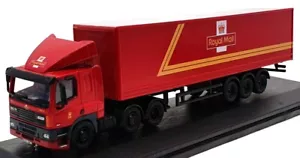 Oxford Diecast scala 1/76 76DAF001 - DAF 85 40 piedi scatola rimorchio Royal Mail - Foto 1 di 5