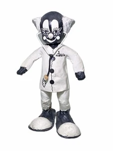 5,5" Zirkus Clown Figur schwarz weiß Arzt Vintage Acapulco Souvenir Mexiko Folk - Bild 1 von 5