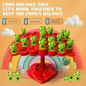 Balanced Tree Frog Frog Balance Counting Toys Frog UK' Game Balance Gift S7E2 - Photo 1/12