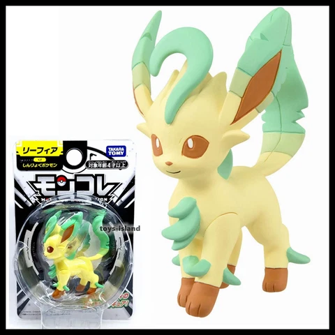 Moncolle MC Leafeon Takara Tomy Tomica Pokemon MONSTER Action Figure New Cover