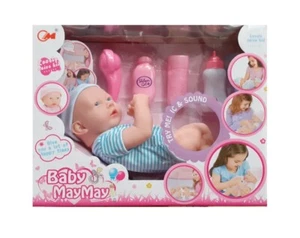 BABY MAYMAY BABYPUPPEN MIT STIMME SPIELZEUG PUPPEN MÄDCHEN SPIELZEUG GEBURTSTAGSGESCHENK WEIHNACHTSGESCHENK - Bild 1 von 1