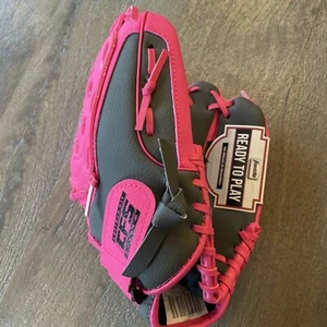 Franklin 22700 Contour Fit Pink/Gray Fielding Glove Right Hand Throw 10.5 NEW - Picture 1 of 3