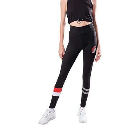 Ultra Game NBA Portland Trail Blazers Womens Leggings Perimeter Fitness Sport Cover