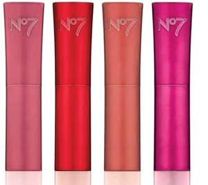 No7 schöner Lippen-Lippenbalsam in Rosa, Koralle, Himbeere oder Mohn WÄHLEN - Bild 1 von 5