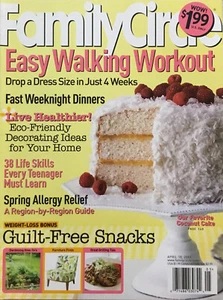 Family Circle Magazine April 18, 2007 Easy Walking Workout, Live Healthier - Picture 1 of 6