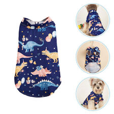  Fabric Dog Clothes Cat Lovely Puppy Shirt Summer Nightgowns