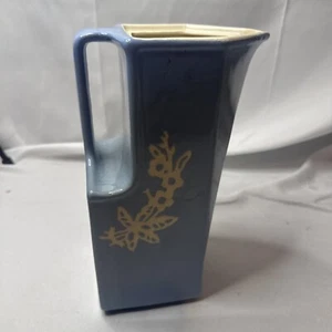 Rare Harker Pottery Cameo Ware High Rise Pitcher Made In USA Vintage Grannycore - Picture 1 of 18