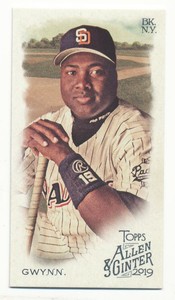 2019 Topps Allen and Ginter Mini A and G Back #77 Tony Gwynn