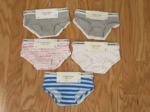 Calvin Klein Girls Hipster Brief Lot 6/6X ~~10 PAIRS~~ - Picture 1 of 2