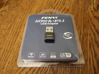 Fenvi AX900 USB WiFi 6 BlueTooth 5.3 micro card | smallest plug 'n' play upgrade - Image 1 of 2