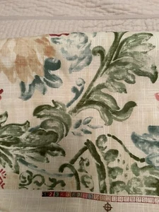 Rare PIERRE DEUX For Kravet Soriano Linen Fabric 32 X 56 Inch - Picture 1 of 4