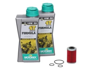 Juego de cambio de aceite kmx24 se adapta al filtro de aceite KTM Duke RC 125 200 + Motorex Formula 15W50 - Imagen 1 de 1