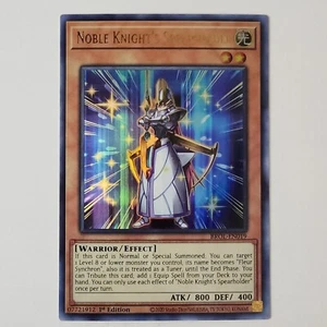 Noble Knight's Spearholder - BROL-EN019 - NM - Ultra Rare - 1st ed - Yugioh - Picture 1 of 2
