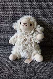 B2 Peluche/Doudou Mouton/Agneau Beige Blanc Roda Rodadou - Picture 1 of 2