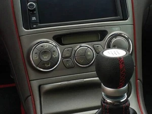 Fits Toyota Celica T23 97-06 Aluminium Ringe für Lüftungsregler Heizungsregler - Picture 1 of 9