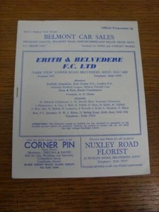 19/04/1977 Erith And Belvedere v Epping Town  . For UK orders shipping is FREE o - Picture 1 of 1