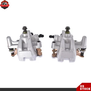 Front L & R Brake Calipers w/Pads For Yamaha YFM700F/P Grizzly 700 2007-2018 - Picture 1 of 7