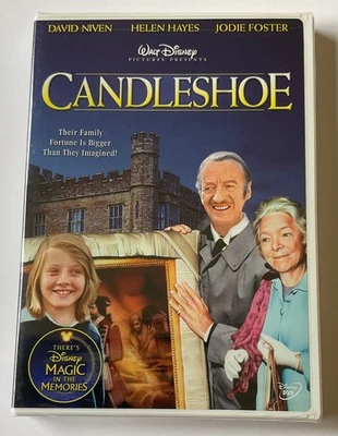 Walt Disney CANDLESHOE (1977 Film) NEW OOP DVD David Niven JODIE FOSTER - Image 1 of 2