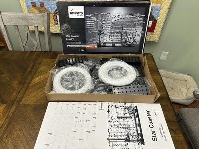 Invento Star Coaster Level 9 Steel Ball Large Coaster Marble Run Building Toy - Image 1 of 4