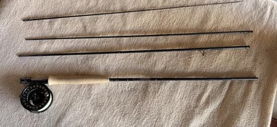 Orvis Helios 2 Fly Rod Outfit 9' 5wt Mid Flex + Hydros II Reel + Line + Case - Image 1 of 4