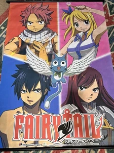 Beliebte japanische Manga und Anime Serie Fairy Tail Wandrollen 33x44 Stoff - Bild 1 von 7