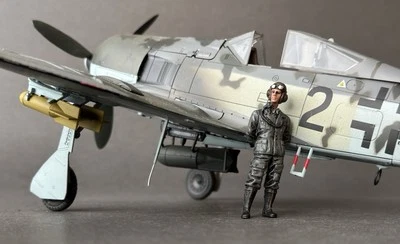 Ultimate Soldier 1:32 WWII German Focke-Wulf Fw 190F-8 21st Century Toys 2007 S3 - Image 1 of 4