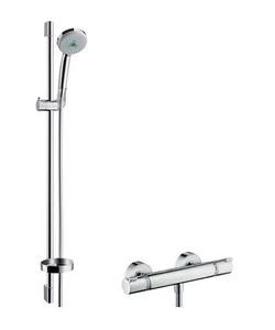Hansgrohe Brause-Duschset Ecostat Croma 100 m. Thermostat 90 cm 27085000 - Bild 1 von 2