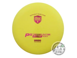 NEU DiscMania D-Line Flex 1 P1x 173g gelb rot Folie Putter Golf Disc - Bild 1 von 1