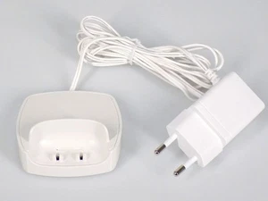Original AVM Fritz!Fon C6 Ladeschale Base Docking-Station mit Netzteil in Weiß - Zdjęcie 1 z 1