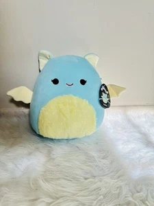 Squishmallows Select Series Belita the Teal Springtime Bat 10" NWT Fuzzy Tummy - Photo 1 sur 3