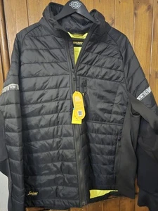 Snickers 8101 Allroundwork 37.5 Insulator Work Jacket Black Trades Jacket - Picture 1 of 4