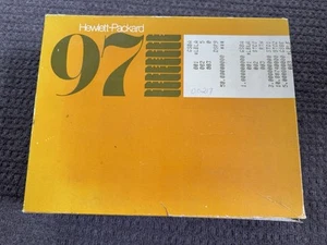 HP-97 Taschenrechner mit Originalkarton Handbücher Etui Standard Pac - Bild 1 von 11
