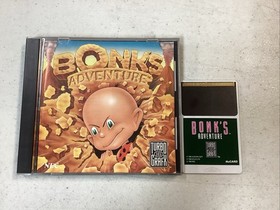 Bonk's Adventure (TurboGrafx-16, 1990) CIB Manual Tested