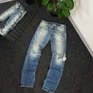 Rare Diesel Distressed Pants Vintage Avant Garde Y2k Style - Picture 1 of 8