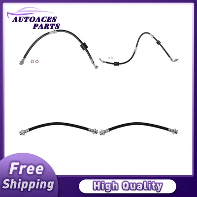 4X Manguera de línea de freno delantero trasero Sunsong para Chevrolet Tracker 1989-1998 Foto 1 de 4