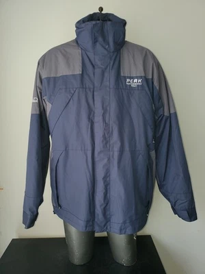 Chaqueta Parka Peak Performance Gore-Tex XCR Para Hombre Talla 2XL Azul/Gris Capucha Foto 1 de 4