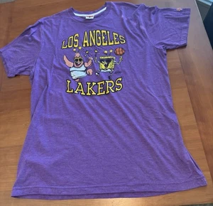 Hommage Los Angeles Lakers Herren Large lila T-Shirt NBA Official Apparel - Bild 1 von 4