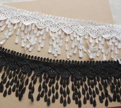 5 Yards tassel lace embroidery Trim clothing/curtain/Craft Home decoration - Image 1 of 4