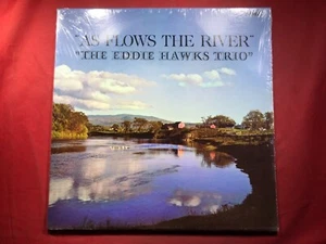 I2-15 THE EDDIE HAWKS TRIO As Flows The River ... LP-1001 ... GOSPEL - RECORD - Picture 1 of 4