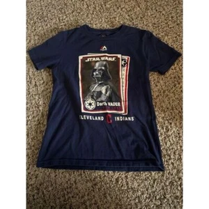 Majestic Star Wars Cleveland Indians Short sleeve size 6/7 - Picture 1 of 4
