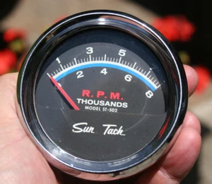 Tacómetro Sun Tach Vintage 8K 8000 RPM - ST-502 - Imagen 1 de 10