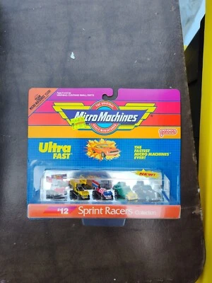 1990 Micro Machines ULTRA FAST Sprint Racers Collection #12 * Rarely Seen D7 - Image 1 of 2