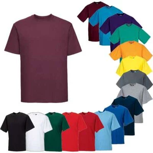 Russell 180M Herren Classic T Männer Arbeits T-Shirt XS bis 4XL - Bild 1 von 30
