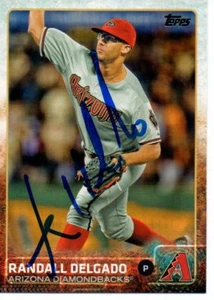 Randall Delgado Arizona Diamondbacks 2015 Topps Update Signed Card - Picture 1 of 1