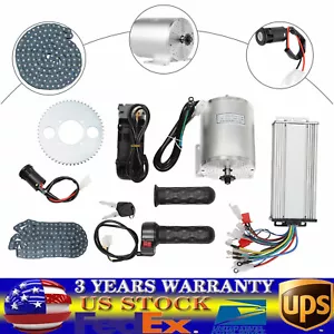 MX650 Brushless Motor Kit For Electric Bicycle E Bike Dirt Bike Razor 72V 3000W - Picture 1 of 13