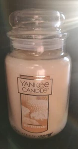 YANKEE CANDLE 22 0Z BUTTERCREAM RETIRED BEAUTIFUL sweet smelling scent new - Picture 1 of 4