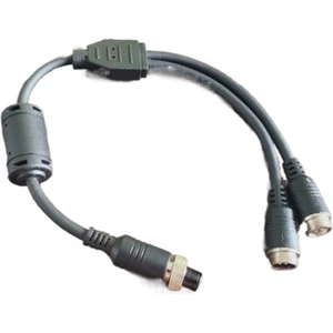 LAB599 TX-500 GX12 7 Pin Y Cable Head Aviation Socket Connector Electrical Cable - Picture 1 of 5
