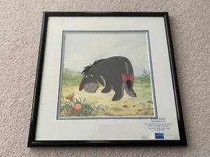 Original WALT DISNEY Winnie Pooh Eeyore’s Lament LE 5000 Seri Cel Cell Rare CUTE - Picture 1 of 7