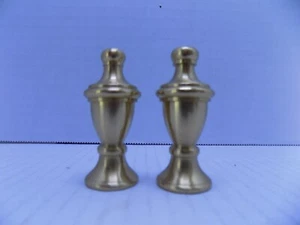 ROYAL DESIGN SIMPLE DESIGN VASE LAMP FINIAL POLISHED BRASS NEW - Picture 1 of 3
