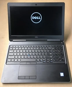 DELL PRECISION 7510, W11PRO, INTEL i7-6820HQ,32GB RAM,NVIDIA M2000M4GB,120GB SSD - Picture 1 of 19